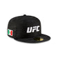 UFC Mexico Black Camo 59FIFTY Fitted Hat