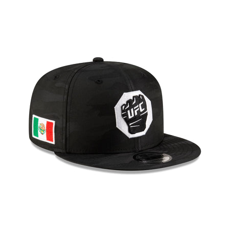 UFC Mexico Black Camo Glove 9FIFTY Snapback Hat