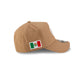 UFC Mexico Khaki Glove 9FORTY A-Frame Snapback Hat