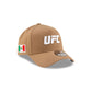 UFC Mexico Khaki 9FORTY A-Frame Snapback Hat