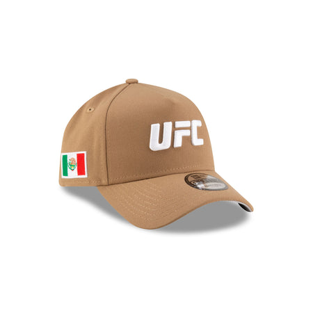 UFC Mexico Khaki 9FORTY A-Frame Snapback Hat