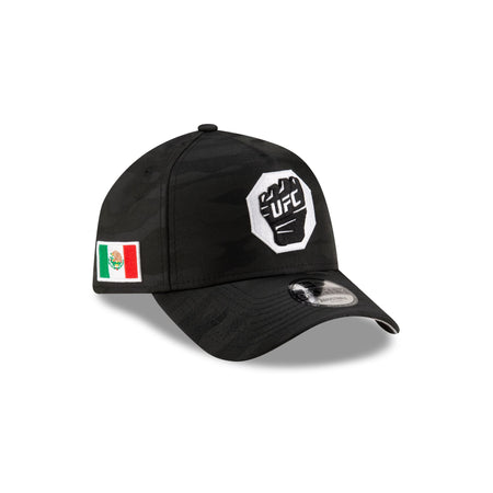 UFC Mexico Black Camo Glove 9FORTY A-Frame Snapback Hat