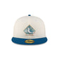 Jacksonville Beach Sea Birds Chrome Blue 59FIFTY Fitted Hat