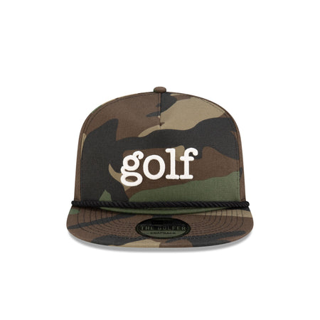 New Era Golf Woodland Camo Golfer Hat