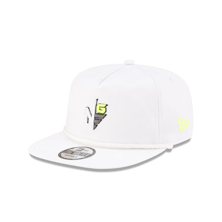 New Era Golf White Logo Golfer Hat