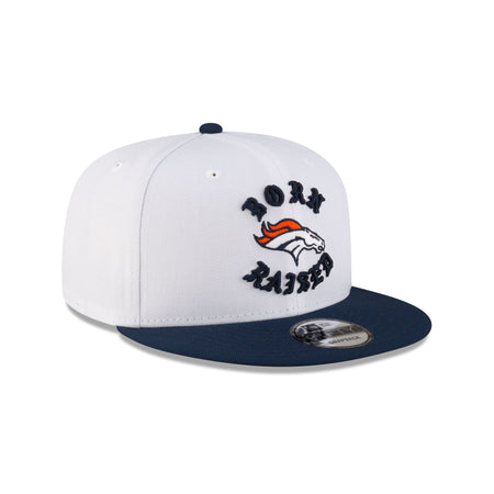 Born x Raised Denver Broncos White 9FIFTY Snapback