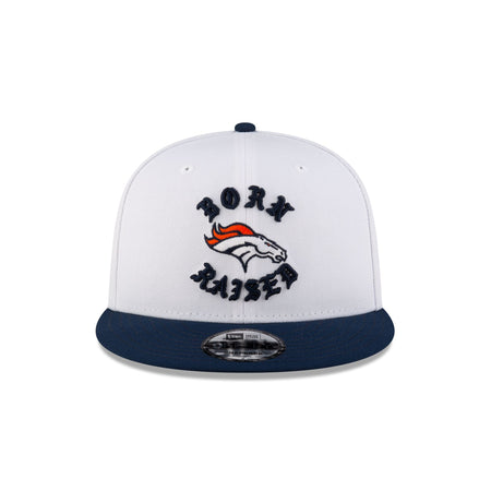 Born x Raised Denver Broncos White 9FIFTY Snapback