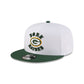 Born x Raised Green Bay Packers White 9FIFTY Snapback