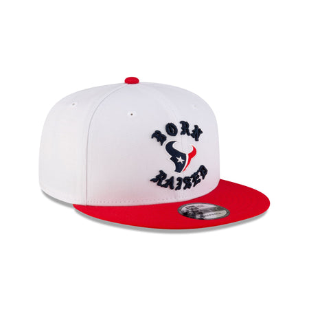 Born x Raised Houston Texans White 9FIFTY Snapback