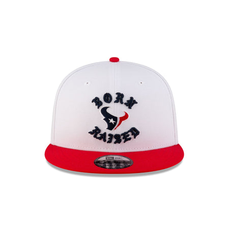 Born x Raised Houston Texans White 9FIFTY Snapback