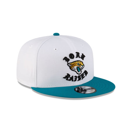 Born x Raised Jacksonville Jaguars White 9FIFTY Snapback