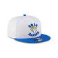 Born x Raised Los Angeles Rams White 9FIFTY Snapback