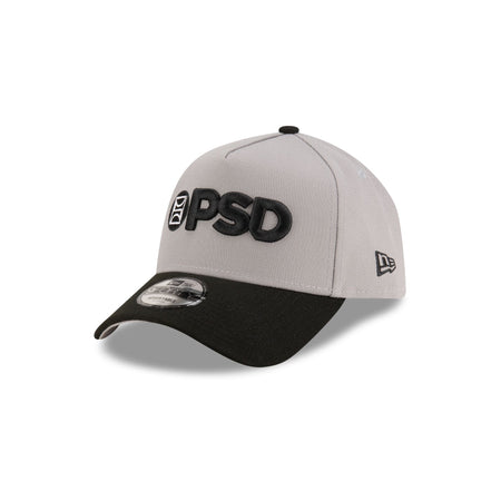 PSD Gray 9FORTY A-Frame Snapback Hat