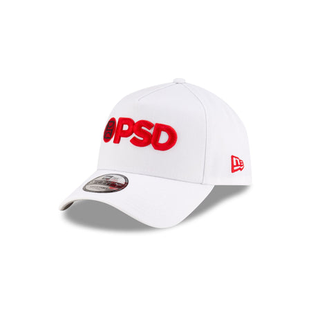 PSD White 9FORTY A-Frame Snapback Hat