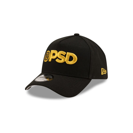 PSD Black Gold 9FORTY A-Frame Snapback Hat