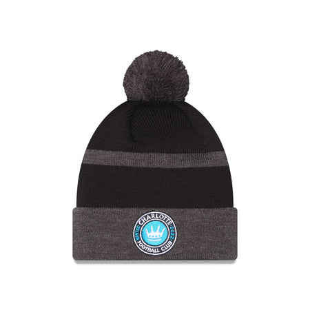 Charlotte FC 2025 MLS Kickoff Pom Knit Hat