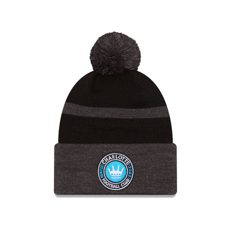 Charlotte FC 2025 MLS Kickoff Pom Knit Hat