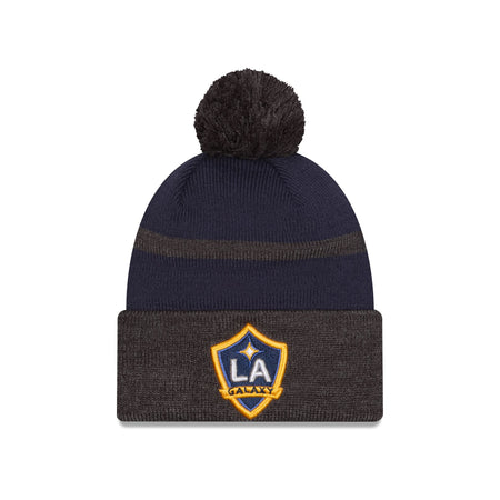 LA Galaxy 2025 MLS Kickoff Pom Knit Hat