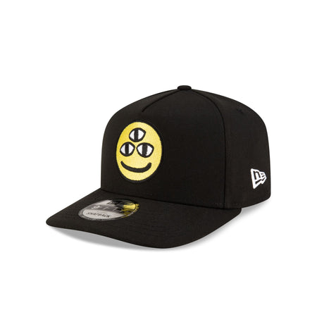 DISHIN® Black 9FIFTY A-Frame Snapback Hat