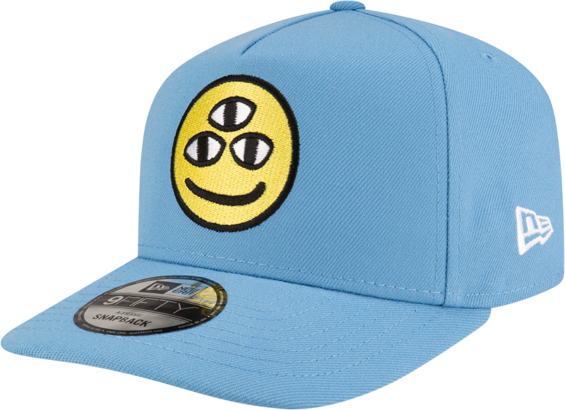 DISHIN® Sky Blue 9FIFTY A-Frame Snapback Hat