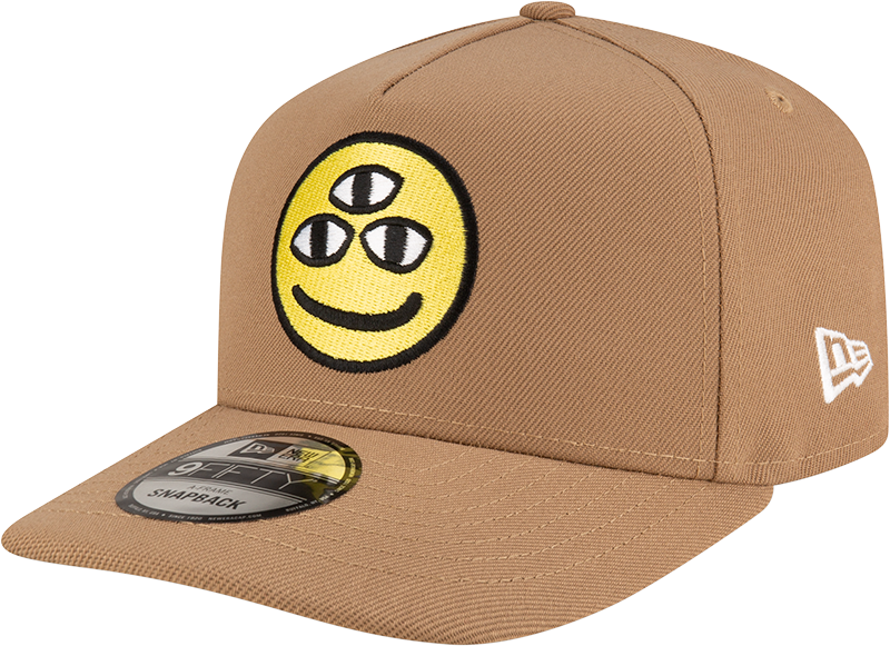 DISHIN® Khaki 9FIFTY A-Frame Snapback Hat