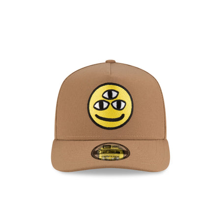 DISHIN® Khaki 9FIFTY A-Frame Snapback Hat