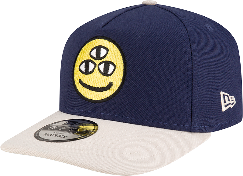 DISHIN® Navy Stone 9FIFTY A-Frame Snapback Hat