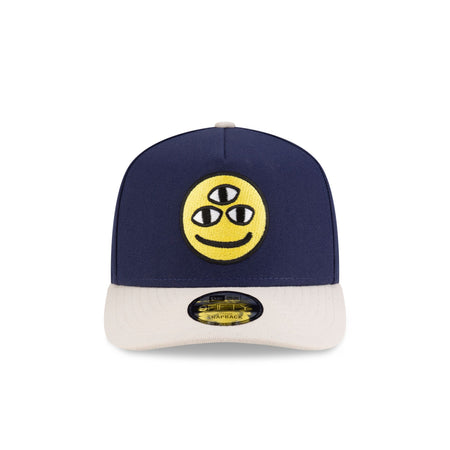 DISHIN® Navy Stone 9FIFTY A-Frame Snapback Hat