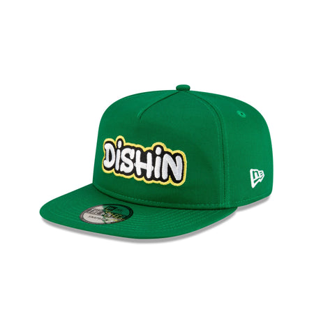 DISHIN® Kelly Green Golfer Hat