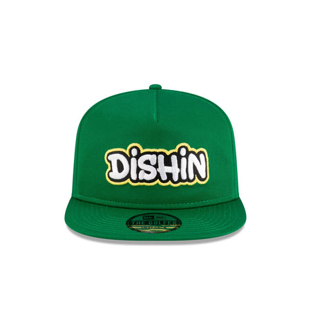 DISHIN® Kelly Green Golfer Hat