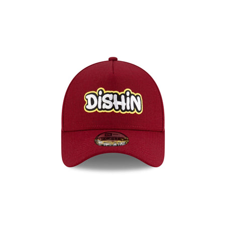 DISHIN® Cardinal 9FORTY A-Frame Snapback Hat