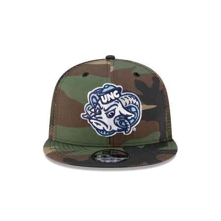 North Carolina Tar Heels Camo 9FIFTY Trucker Hat