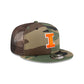 Illinois Fighting Illini Camo 9FIFTY Trucker Hat