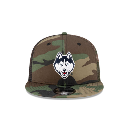 Connecticut Huskies Camo 9FIFTY Trucker Hat