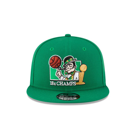 Boston Celtics 18x Champs Lucky Green 9FIFTY Snapback Hat