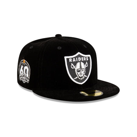 Just Caps Velvet Historic Las Vegas Raiders 59FIFTY Fitted Hat