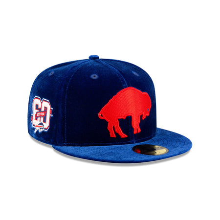 Just Caps Velvet Historic Buffalo Bills 59FIFTY Fitted Hat