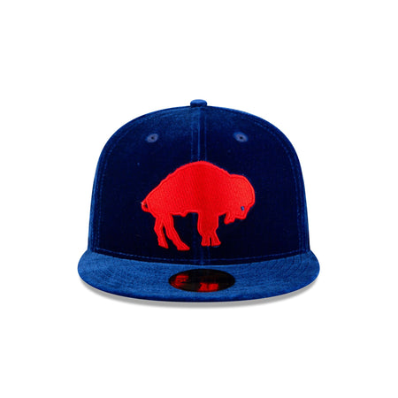 Just Caps Velvet Historic Buffalo Bills 59FIFTY Fitted Hat