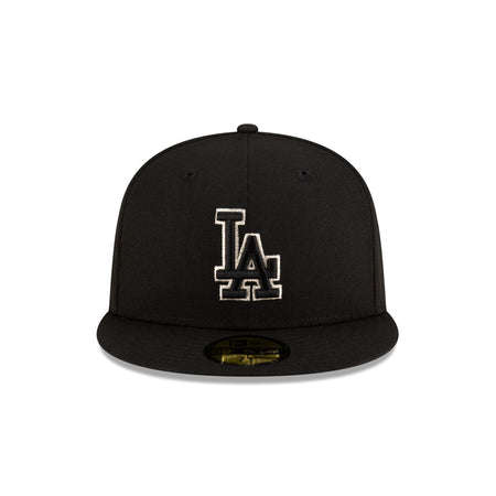 Undefeated x Los Angeles Dodgers All Black 59FIFTY Fitted Hat