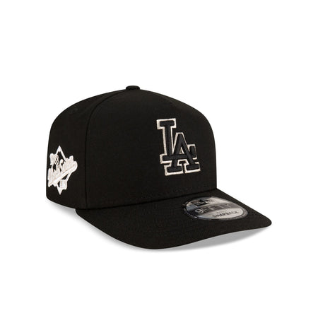 Undefeated x Los Angeles Dodgers All Black 9FIFTY A-Frame Snapback Hat