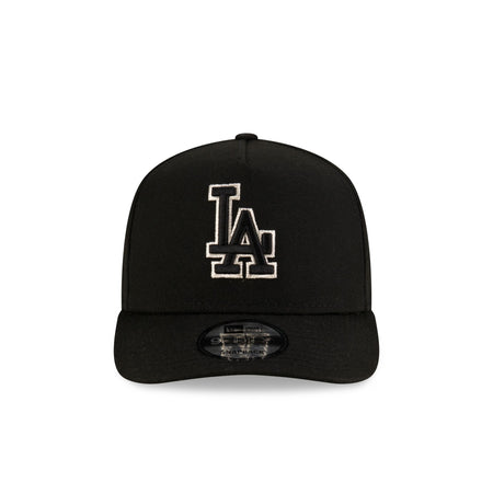 Undefeated x Los Angeles Dodgers All Black 9FIFTY A-Frame Snapback Hat