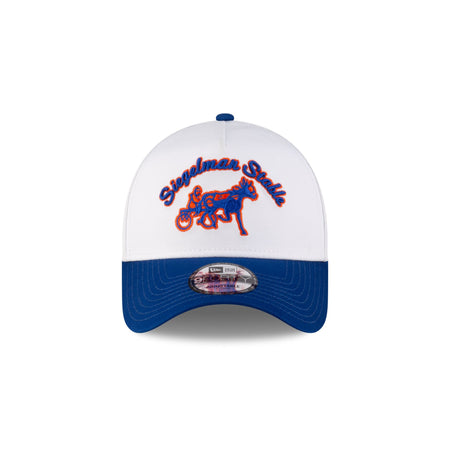 Siegelman Stable x New York Mets White 9FORTY A-Frame Snapback Hat