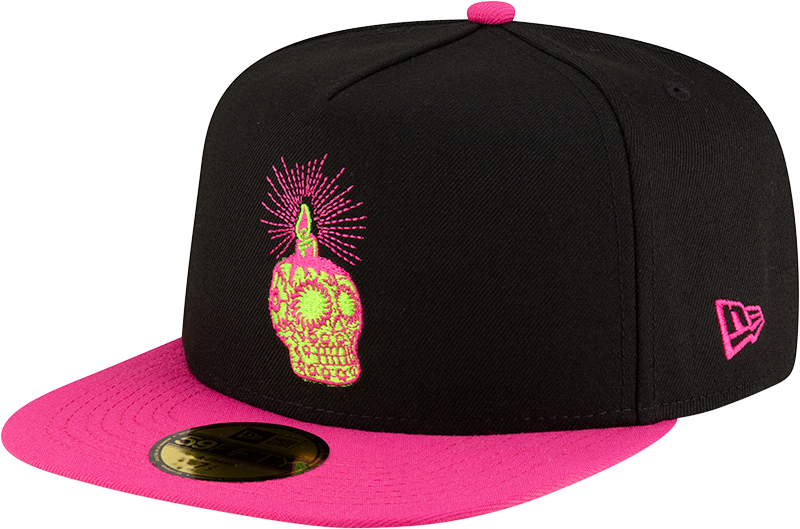 New Era Cap Day of the Dead Candlehead 59FIFTY A-Frame Fitted Hat