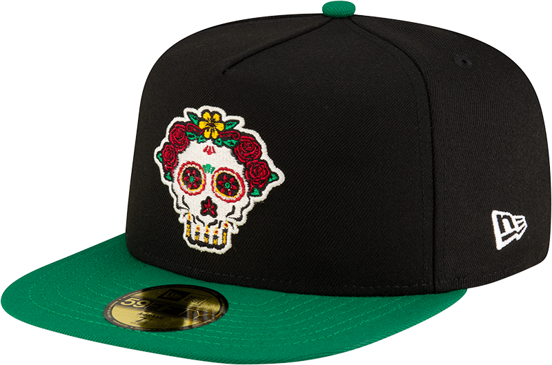 New Era Cap Day of the Dead Candlemouth 59FIFTY A-Frame Fitted Hat