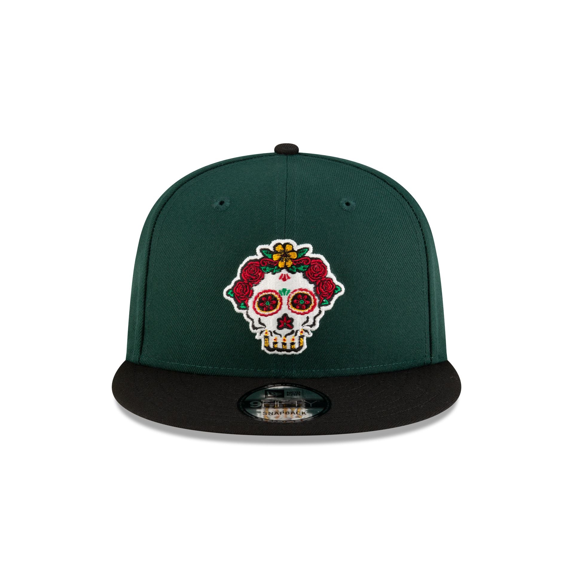 New Era Rare Chicago Bulls Sugar Skull Day of the Dead 2024 9Fiifty Snapback Hat