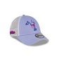 Fade Golf Purple 9FORTY A-Frame Snapback Hat