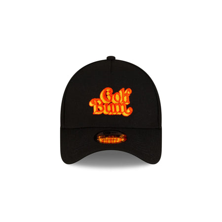 Fade Golf Black 9FORTY A-Frame Snapback Hat