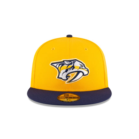 Nashville Predators Yellow 59FIFTY Fitted Hat