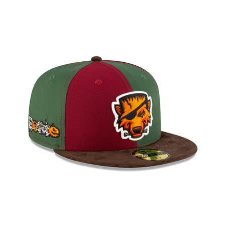 Just Caps Spooky Pack Erie SeaWolves 59FIFTY Fitted Hat