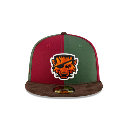 Just Caps Spooky Pack Erie SeaWolves 59FIFTY Fitted Hat